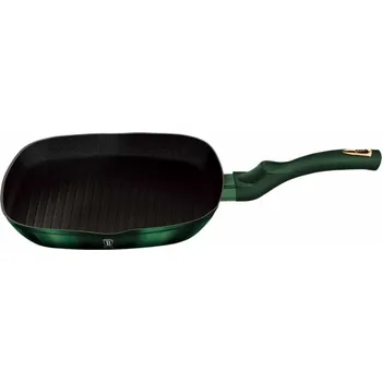 Pánev BerlingerHaus Pánev grilovací s titanovým povrchem Emerald Collection 28 cm