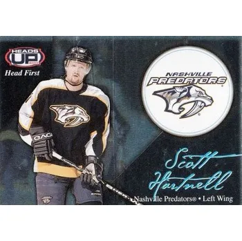 Sběratelská karetní hra insert RC karta SCOTT HARTNELL 02-03 Heads Up Head First číslo 7