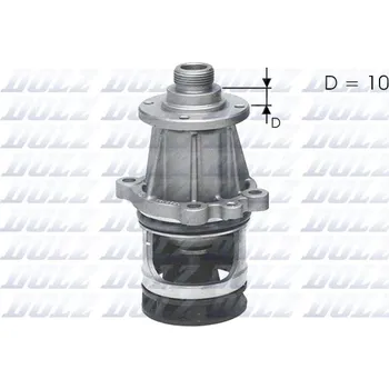 Chladič motoru Vodní čerpadlo, chlazení motoru DOLZ B215