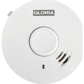 Kniha Gloria R-10 detektor kouře vč. baterie s životností 10 let na baterii (Ø x v) 104 mm x 40 mm