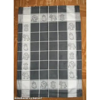 Utěrka UTĚRKA žakárová kočička * kočka kostka