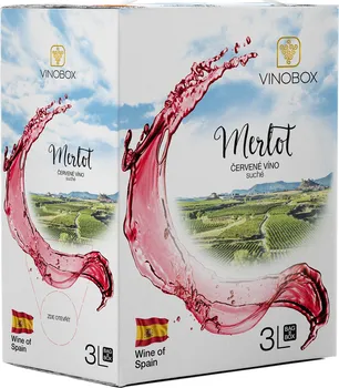 Víno Vinobox Bag in Box Merlot 3 l