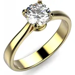 Zlatý prsten se zirkonem