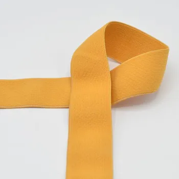 Textilní guma Pruženka žlutá, š.30mm