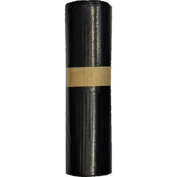 Pytle na odpadky pytel LDPE 700x1100 mm, 80my, 120l - černý (25 ks/role)