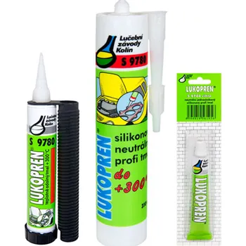 Lukopren S 9780 - Neutrální jednosložkový silikonový tmel (25 ml blistr / šedá / 1ks)