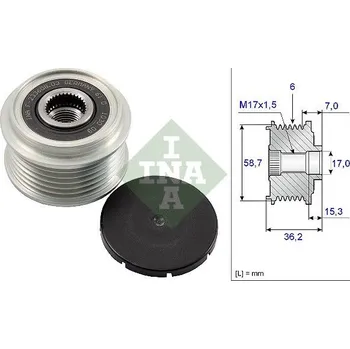 Předstihová spojka Schaeffler INA 535 0098 10