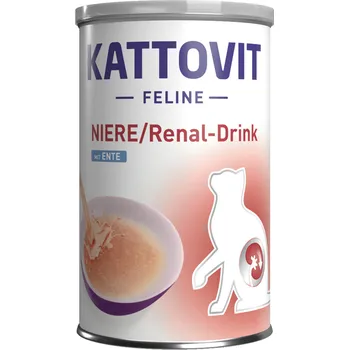 Krmivo pro kočku KATTOVIT Drink Renal Duck 135 ml