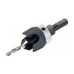 Záhlubník s dorazem, 3,2 - 12 mm, pro šrouby 4-5 mm, Wolfcraft, 2544000