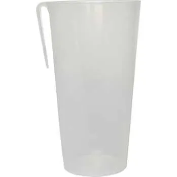 Jednorázové nádobí kelímek 300 ml, PP, transparentní Vraťák s klipem