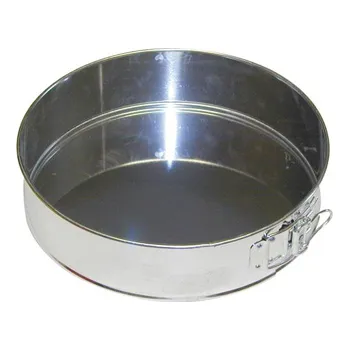 Plech na pečení Pečící forma na dort, 26x7 cm, pocínovaný plech
