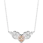 Preciosa Romantický stříbrný náhrdelník s kubickou zirkonií Preciosa All I Love 5273 61 + 2 měsíce na vrácení zboží