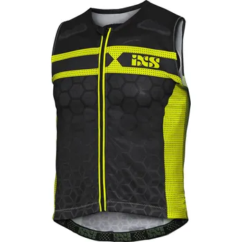 Motocyklový chránič Ochranná vesta iXS RS-20 X99515 černo-zelená M