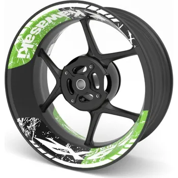 Polep vozidla dvoudílné polepy na kola KAWASAKI ZX-6R mst_SM-DP17KW-S03C01