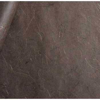 Umělecký papír Sapaimport Morušový papír Unryu Lurex zlato - hnědý Velikost: 23x32 cm