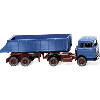 Modelová železnice Wiking 0677 09 H0 model nákladního vozidla Mercedes Benz Zadní vyklápěcí vůz