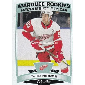 Karetní hra insert RC karta TARO HIROSE 19-20 OPC Marquee Rookie číslo 546