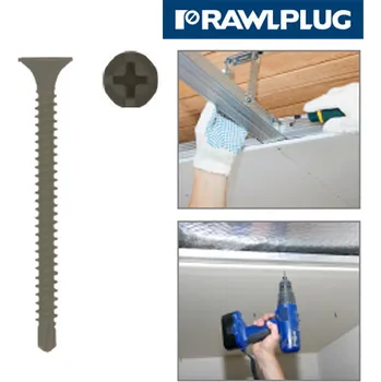 Vrut WS Samovrtný vrut do sádrokartonu - kov, PH2 (3,5 x 45 mm / zápustná hlava / fosfátovaný / 500ks)