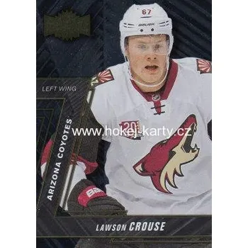 Karetní hra insert RC karta LAWSON CROUSE 16-17 Fleer Showcase Metal Universe číslo MU-39