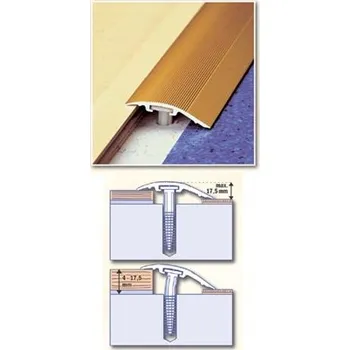 přechodová lišta D.O.S. Přechodový vyrovnávací profil 37 mm (270 cm / světlý dub / 1ks)