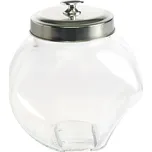 Chomik Skleněná dóza na potraviny šikmá - velikost 1,1 L