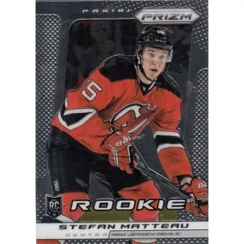 Sběratelská karetní hra insert RC karta STEFAN MATTEAU 13-14 Prizm Rookie číslo 261