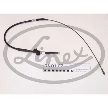 Lanko parkovací brzdy Tazne lanko, provozni brzda, 811609722C, LINEX, 03.01.07