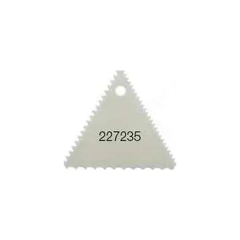 Kuchyňská stěrka SCHNEIDER Cukrářská karta hřeben trojúhelník