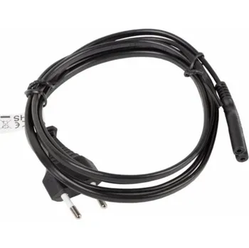 Napájecí kabel LANBERG CEE 7/16 na IEC 320 C7 EURO (RADIO) POWER CORD 3M černý