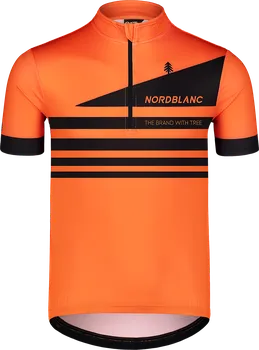 cyklistický dres NORDBLANC Lost NBSMF7432 oranžový S