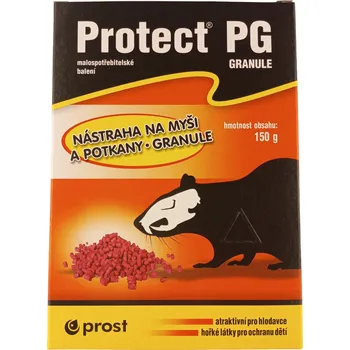 Hubení hlodavce Protect® PG - 150 g granule krabička