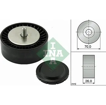 Vratná/vodicí kladka, klínový žebrový řemen Schaeffler INA 532 0553 10