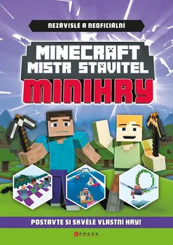 Bystrá hlava Minecraft: Mistr stavitel: Minihry - CPRESS (2023, brožovaná)
