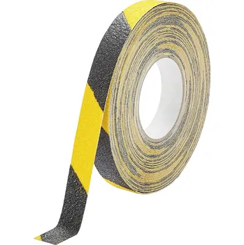 Izolační páska Durable DURALINE GRIP 1095130 protiskluzová páska černá, žlutá (d x š) 15 m x 25 mm 1 ks