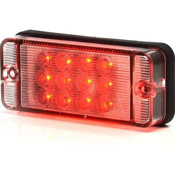 Zadní mlhové světlo LED s čirým sklem - W83D