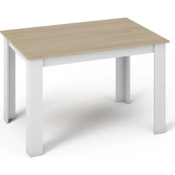 Jídelní stůl Jídelní stůl MANGA 120x80 sonoma/bílá