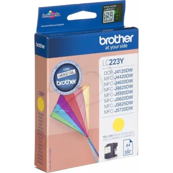 Počítačové příslušenství Originální inkoust Brother LC223Y (žlutý)