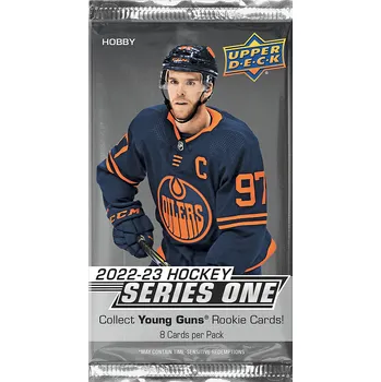 Sběratelská karetní hra 2022-23 Upper Deck Series 1 Hockey Hobby Balíček
