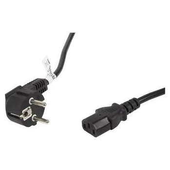 Napájecí kabel LANBERG CEE 7/7 na IEC 320 C13 POWER CORD 5M VDE černý