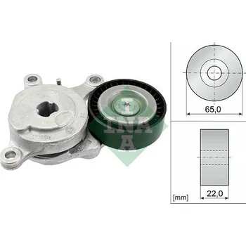 Napínák, žebrovaný klínový řemen Schaeffler INA 534 0575 10