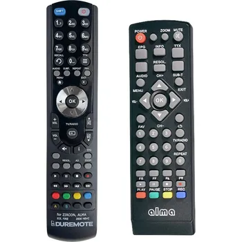 ALMA 2800 HEVC - dálkový ovladač duplikát