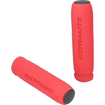 grip Lehké pěnové gripy Extralite HyperGrips, červené, 13g