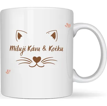 Hrneček - Miluji kávu a kočku