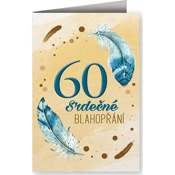 Nekupto Narozeninové přání výročí 60