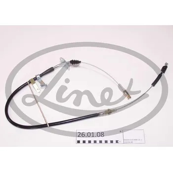 Lanko parkovací brzdy Tazne lanko, provozni brzda, , B21644420B, B21644420C, LINEX, 26.01.08