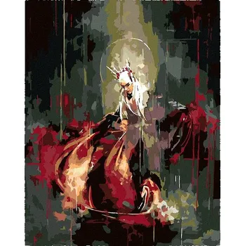Malování podle čísel - Thranduil, 40x50 cm, bez rámu a bez vypnutí plátna