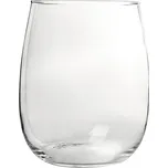 Váza skleněná BELLY čirá Ø22 x 26 cm ruční výroba