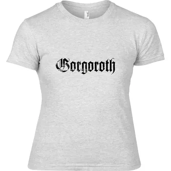 Dámské tričko šedivé dámské triko Gorgoroth