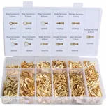 Krimpovací neizolované konektory, měď, 750 ks - A-TC524