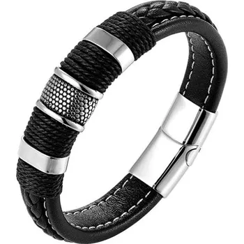 Náramek Predator Q1 Kožený náramek 21cm - A7833